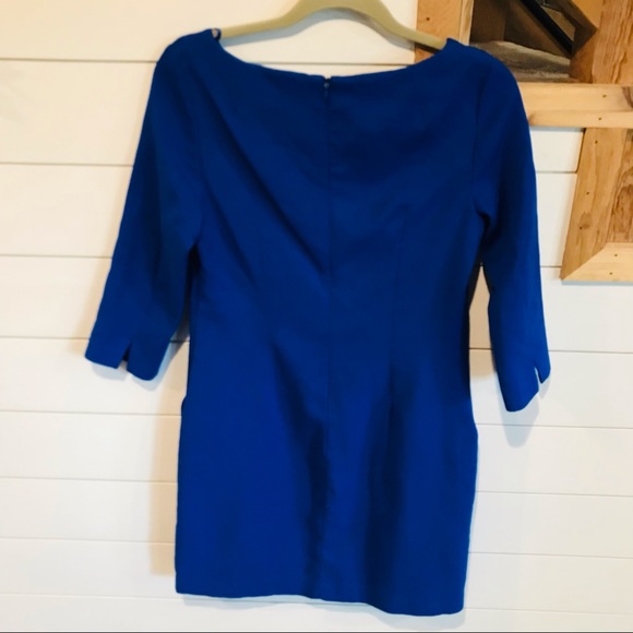 Gap michelle sheath active blue dress size 4 - Picture 2 of 7